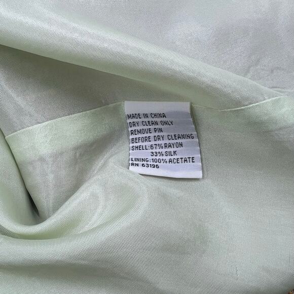 Talbots Womens Vintage Pink Preppy Tweed Silk Blend Shift Office Dress Sz 8P - Picture 6 of 12